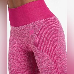 Pursue Fitness Adapt Seamless High Waisted Leggings Pink Marl XS NWOT